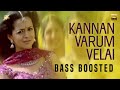 Kannan Varum Velai | Bass Boosted | Deepavali | Bhavana | J.Ravi