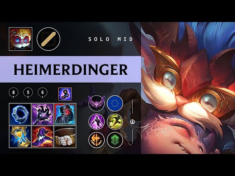 Heimerdinger Mid vs Katarina - EUW Master Patch 26.01