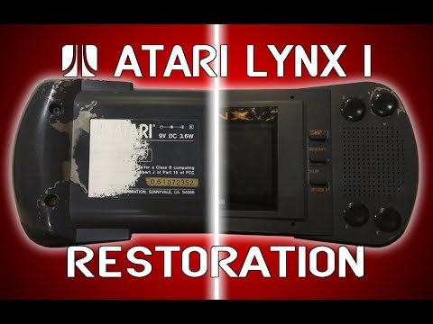 Atari Lynx I Restoration / Refurb