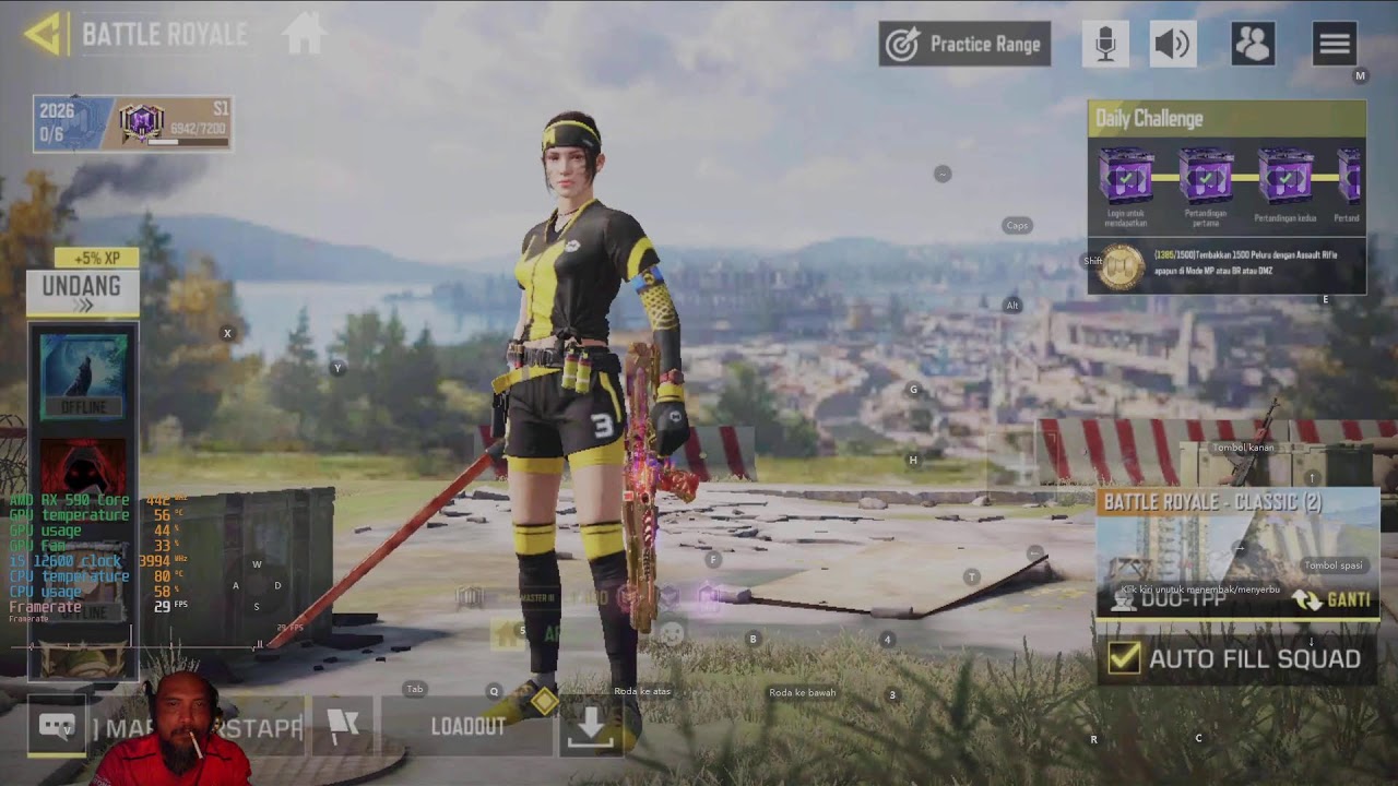 ARCava CODM Battle Royale Live Stream Thumbnail
