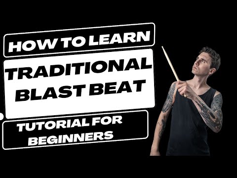 #1 How To Learn Traditional Blast Beat (ENG/ESP subtitles)