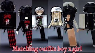 Matching outfits Boy x girl TikTok compilation