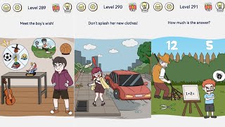 Brain Out 2 - Level 289, 290, 291 Gameplay Solution