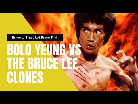 Best Fake Bruce Lee Fighting Scene with Bolo Yeung. Starring all the Bruce Lee Clones