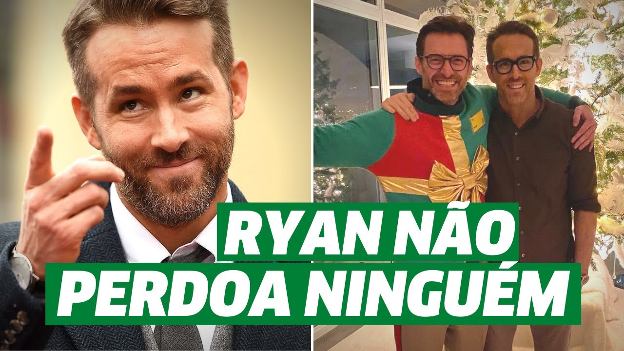 Ryan Reynolds é o piadista que não perdoa ninguém! l Famosos l VIX Icons