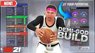 NBA 2K21 Tips: This Point Guard Build Is A Demi-God! The BEST Point Guard Build in NBA 2K21!