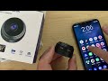 Wireless IP Mini Camera Home Security Camera With WiFi Night Vision 1080P Resolution