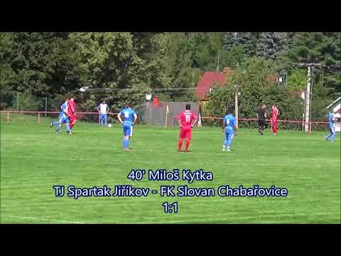 TJ Spartak Jiříkov - FK Slovan Chabařovice 2:1 (1:1)