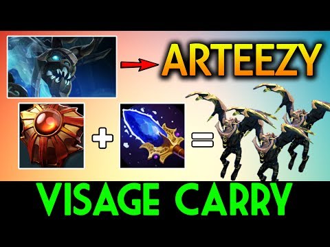 Arteezy Dota 2 [Visage] New Meta Carry Game