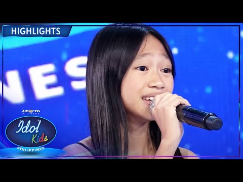 Francheska amazes the judges with her performance of “Follow Your Dreams.” | Idol Kids Philippines