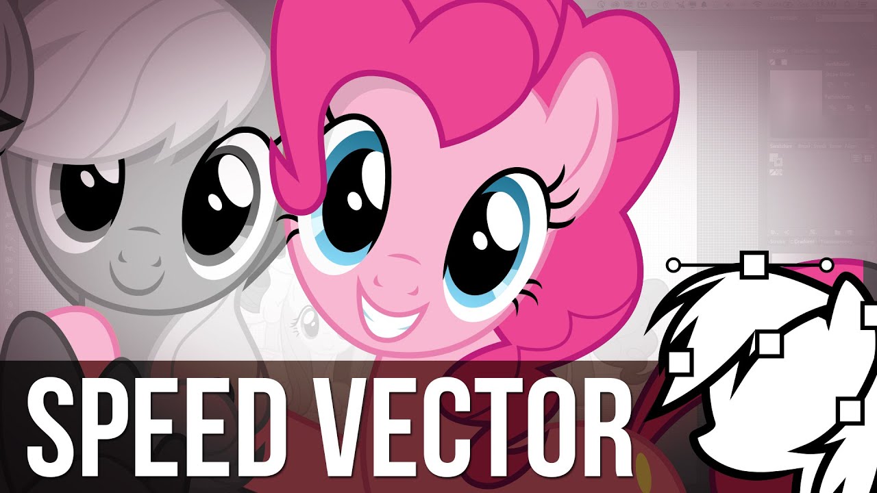 Let's Vector Pinkie Pie (7/7)