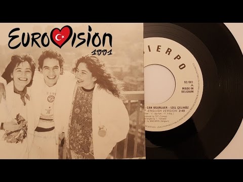 İki Dakika Canlı Performans - İzel Çeliköz & Reyhan Karaca & Can Uğurluer (Eurovision 1991 Turkey)