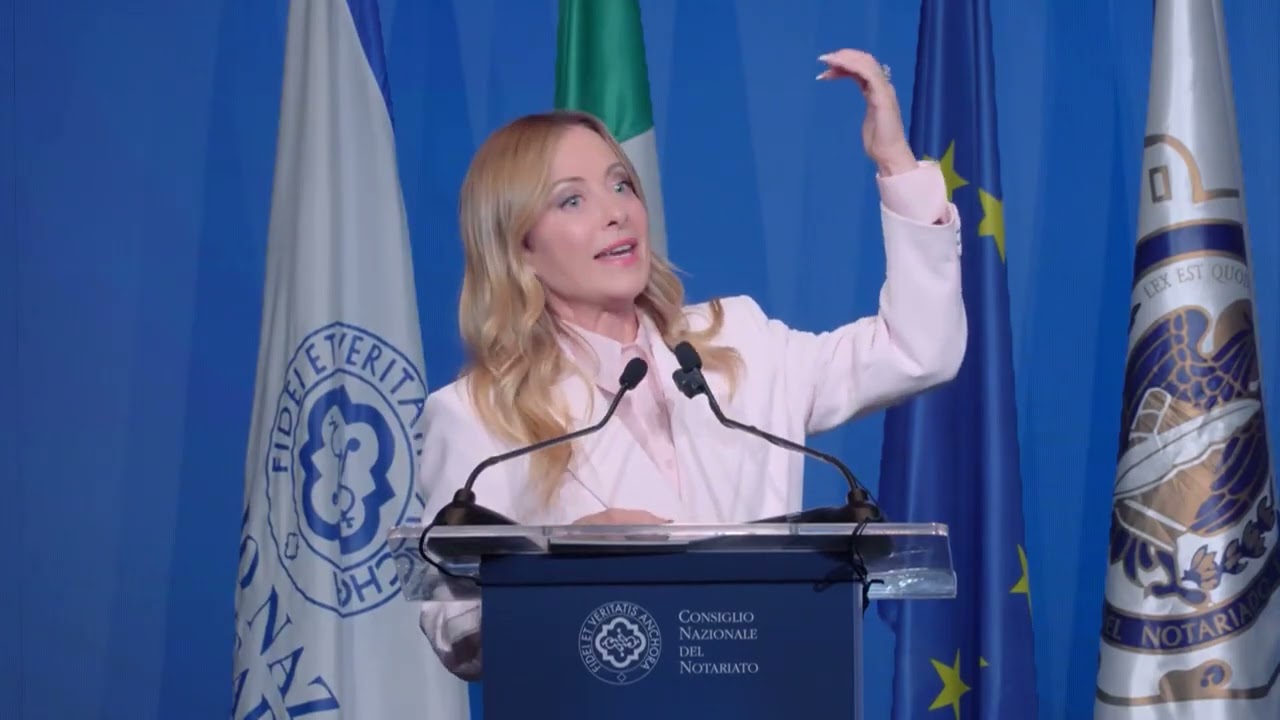 GIORGIA MELONI: «L'INTELLIGENZA ARTIFICIALE RISCHIA DI ESPELLERE MILIONI DI PERSONE DAL LAVORO»