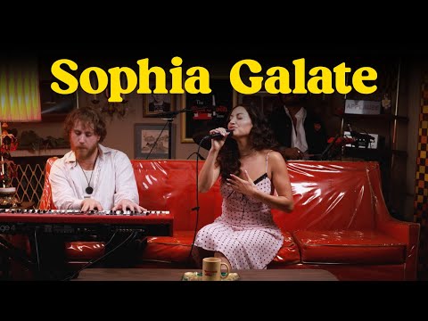 Red Couch and Sophia Galaté