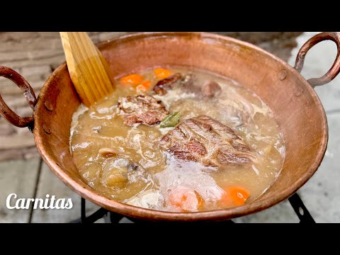 LAS CARNITAS QUEDAN PERFECTAS CON ESTA RECETA / CARNITAS PARA NEGOCIO Y HOGAR / CARNITAS DE PUERCO