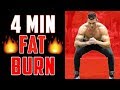 4 Minute Follow Along Fat Burning Workout