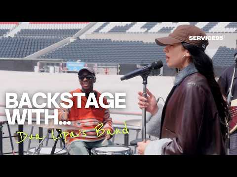 We Went Backstage with Dua Lipa’s Band on the Radical Optimism Tour…