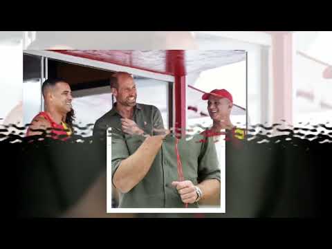 Prince William Goes Barefoot for Friendly Beach Volleyball Game in Brazil