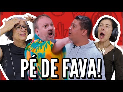 IDOSOS REAGEM A PESADELO NA COZINHA - PÉ DE FAVA