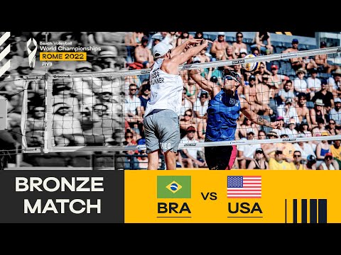 Andre/George vs. Schalk/Brunner - Bronze Highlights Rome 2022 #BeachWorldChamps