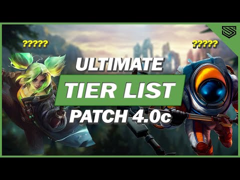 WILD RIFT TIER LIST PATCH 4.0c 🔥 GOODBYE ZERI? NAUTILUS JUNGLE?