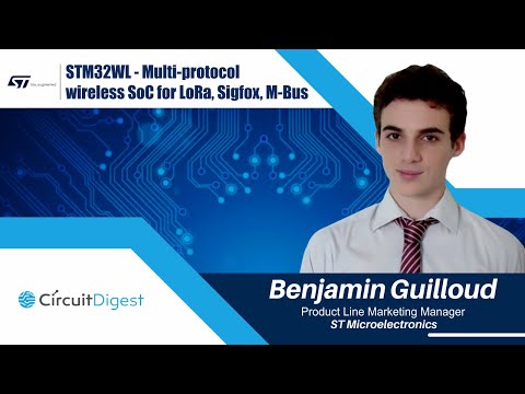 Benjamin Guilloud from STMicroelectronics on their LoRa-enabled SoC STM32WL | Q&A | Interview