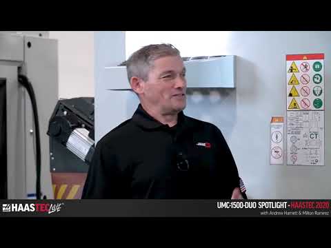 UMC 1500 DUO Spotlight   HaasTec 2020 Focus Series   Haas Automation, Inc  Korean subtitle