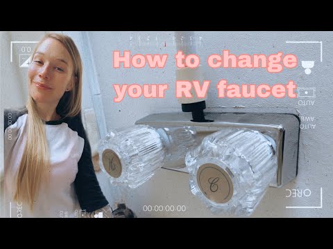 How to install a new shower faucet in your RV DIY | Tiny home DIY - Trailer life!