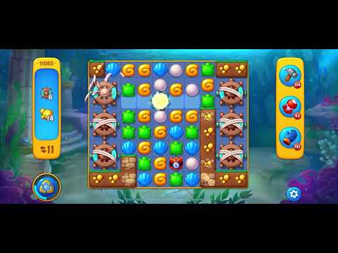 Fishdom level 11085 no boosters フィッシュダム ノーマル