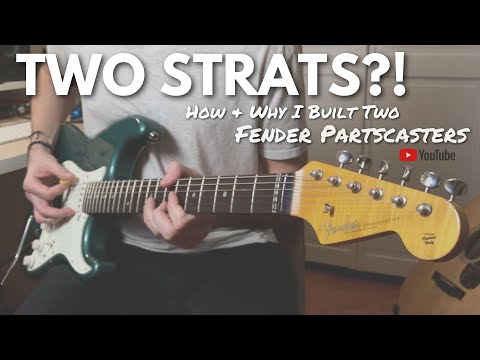 TWO STRATS?! | Why I Built Two Fender Partscasters (and why you should too)