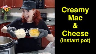 Creamy Mac & Cheese #instantpot #easymacandcheese #thegingeroptimist