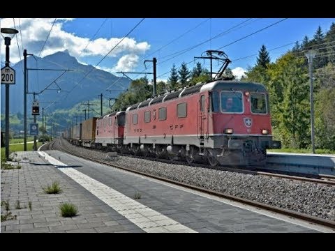 BLS North Ramp ~ Spiez Mülenen Frutigen Blausee-Mitholz and Kandersteg