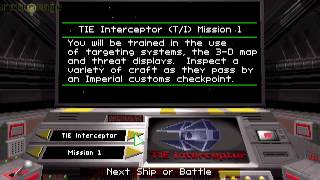 Retro Snack: Star Wars: Tie Fighter (DOS)