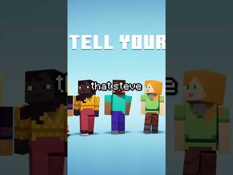 FlareD Shorts - Minecraft Steve is Haunted... #shorts