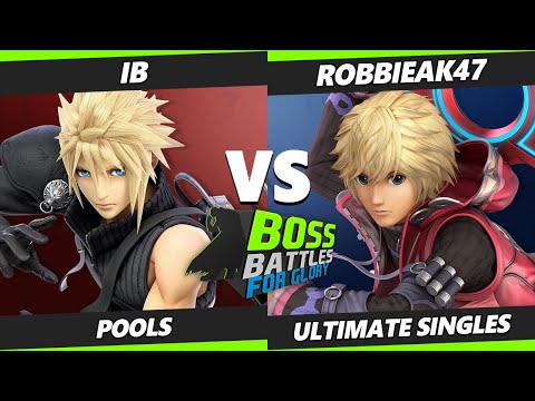 BOSS BATTLES: FG - Ib (Cloud) Vs. RobbieAK47 (Shulk) SSBU Ultimate Tournament