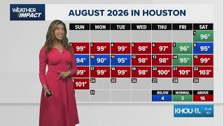Houston weather: Definitely a day to keep the air conditioning on
