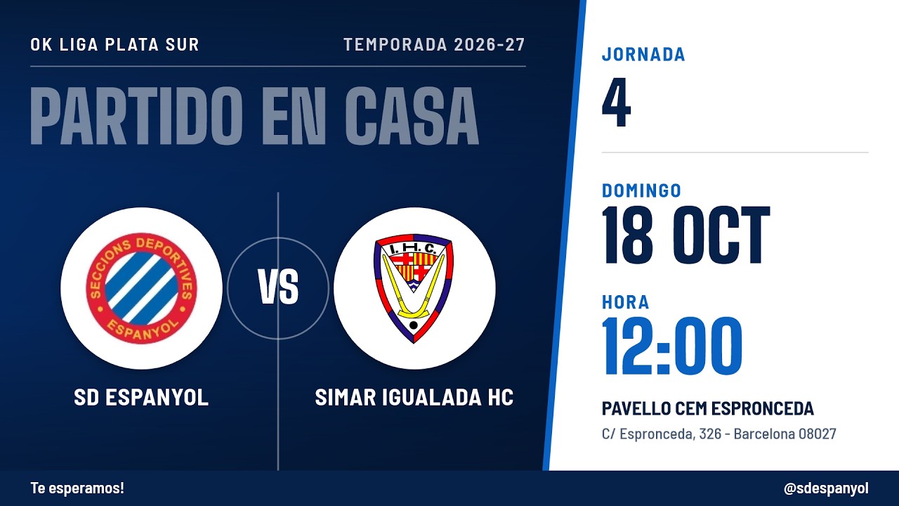 SDESPANYOL vs SIMAR IGUALADA HC