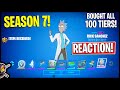 CHAPTER 2 SEASON 7 Battle Pass Showcase | BUYING ALL 100 TIERS! (Fortnite Battle Royale)