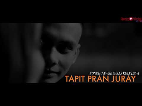 Redz -  Bondhu Awre Ekbar feat AshBoii || LYRICS