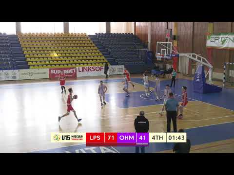 Turneul Final CN U15M: LPS Bihorul CSM Oradea - SCM OHMA Timișoara
