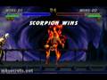 Ultimate Mortal Kombat 3 Fatality 1 Scorpion