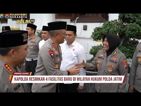 PERESMIAN GEDUNG POLISI ISTIMEWA DI POLDA JATIM
