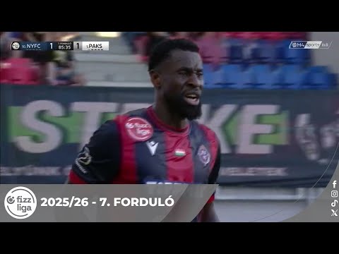 Edomwonyi Osaige Bright gólja a Nyíregyháza Spartacus FC – Paksi FC mérkőzésen