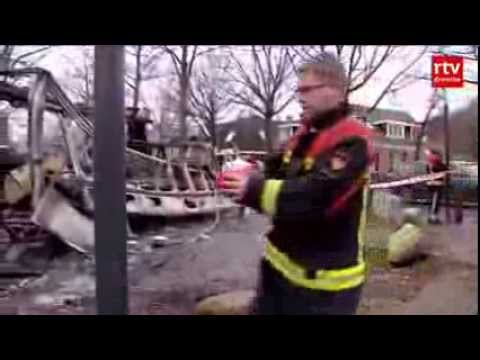 Viskraam in Norg uitgebrand