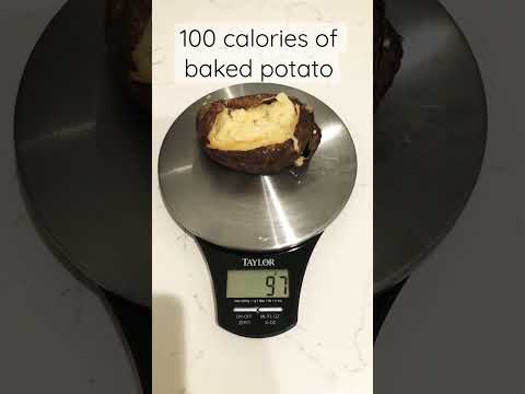 #100 calories of baked potato =93g   #shorts #viral #short