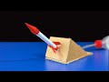 How To Make An Amazing Paper Rocket Launcher DIY Easy Rocket Launcher