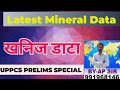 Latest Report Mineral And Mines Uptodate Data With Trick खनिज और खान Analysis By A