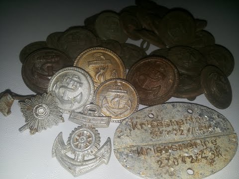 Sondeln  Auf den Spuren der Kriegsmarine WW2 Metal Detecting Eastern Front 2014