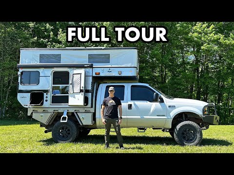 New Lightweight Flatbed Truck Camper Walk-Through | Four Wheel Campers Hawk+