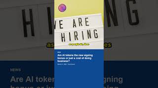 AI Tokens  The New Signing Bonus  #TechNews #AICompensation #EngineerLife #FutureOfWork